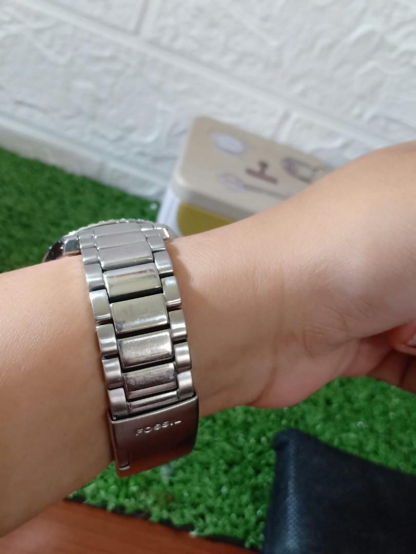 Jam Tangan Fossil ES 1963 Original, Fesyen Wanita, Jam Tangan di Carousell