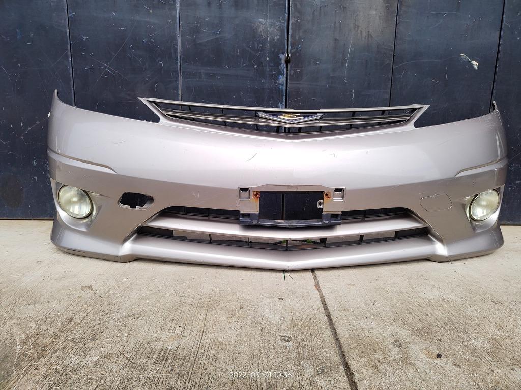 Japan Original Toyota Estima ACR30 2004-2005 Front Bumper With Grill ...