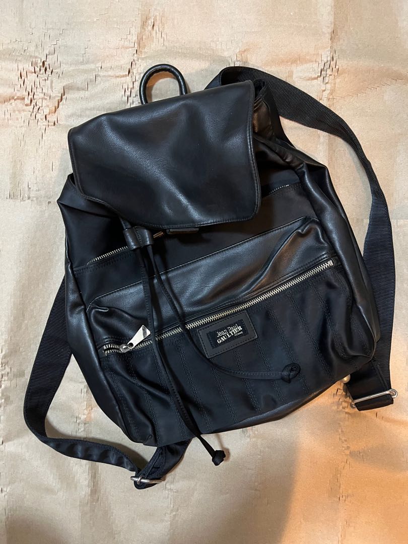 Jean Paul Gaultier leather backpackバッグ