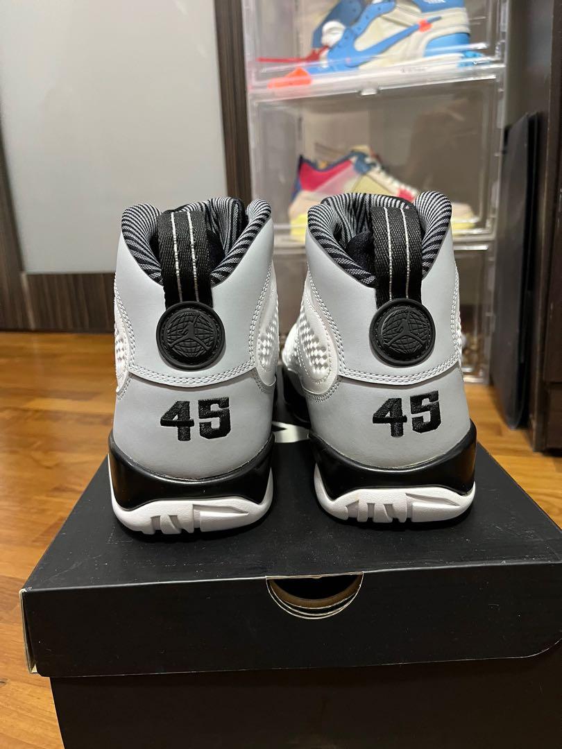 Jordan 9 with top 45 on back