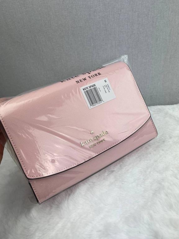 Kate Spade carson convertible crossbody in chalk pink, Women's Fashion,  Bags & Wallets, Cross-body Bags on Carousell