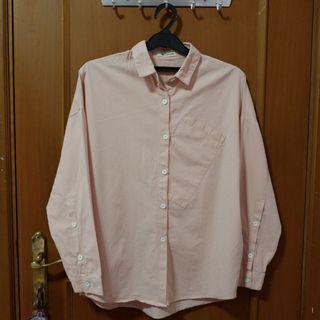 Kemeja Import Batwing Pink Salmon