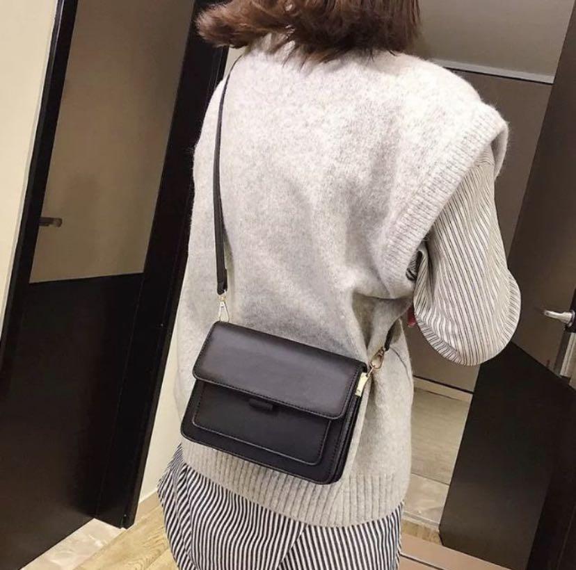 Korean Leather Shoulder Sling Bag Women 2 BAGS FOR Php 130