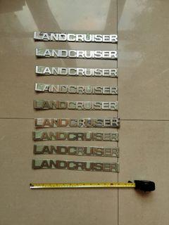 Land Cruiser emblem for new gen LC200 and LC300