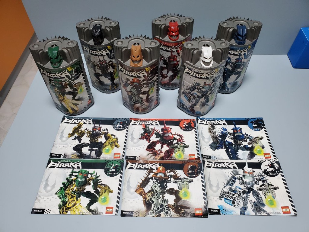 Lego Bionicle Piraka Set 8900 8901 8902 8903 8904 8905