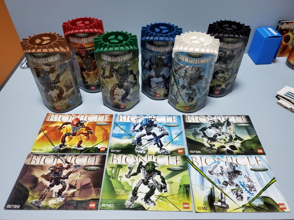 Lego Bionicle Toa Horodika Set (8736/8737/8738/8739/8740/8741