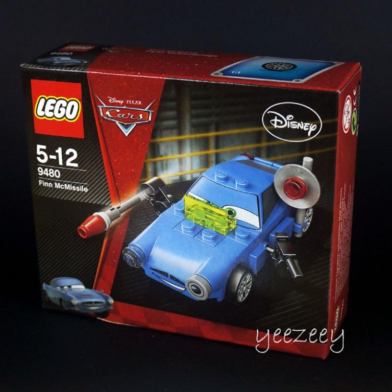 LEGO CARS 9480 Finn McMissile 9481 Jeff Gorvette 9478 Francesco 8201 Mater Disney Pixel
