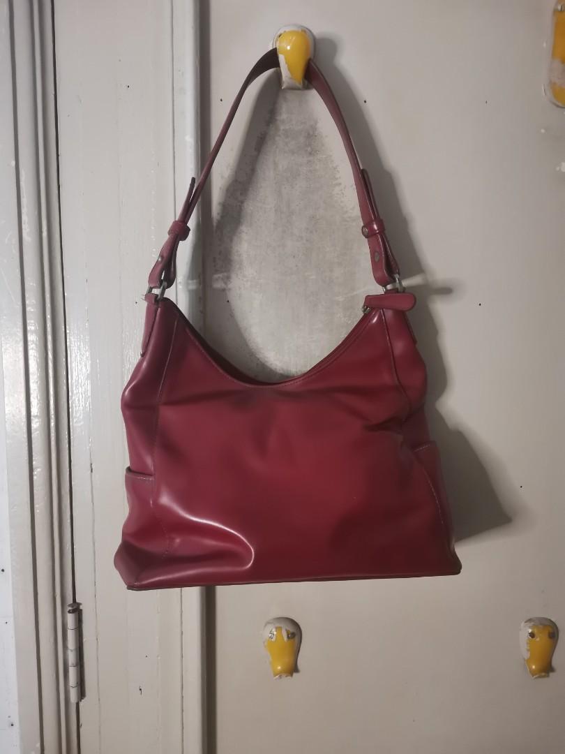 Liz claiborne red leather purse store