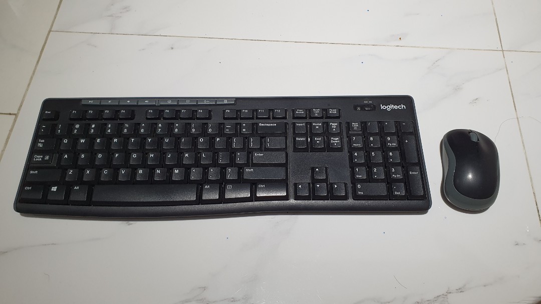 Logitech K270 combo , wireless keyboard and mouse, Computers & Tech