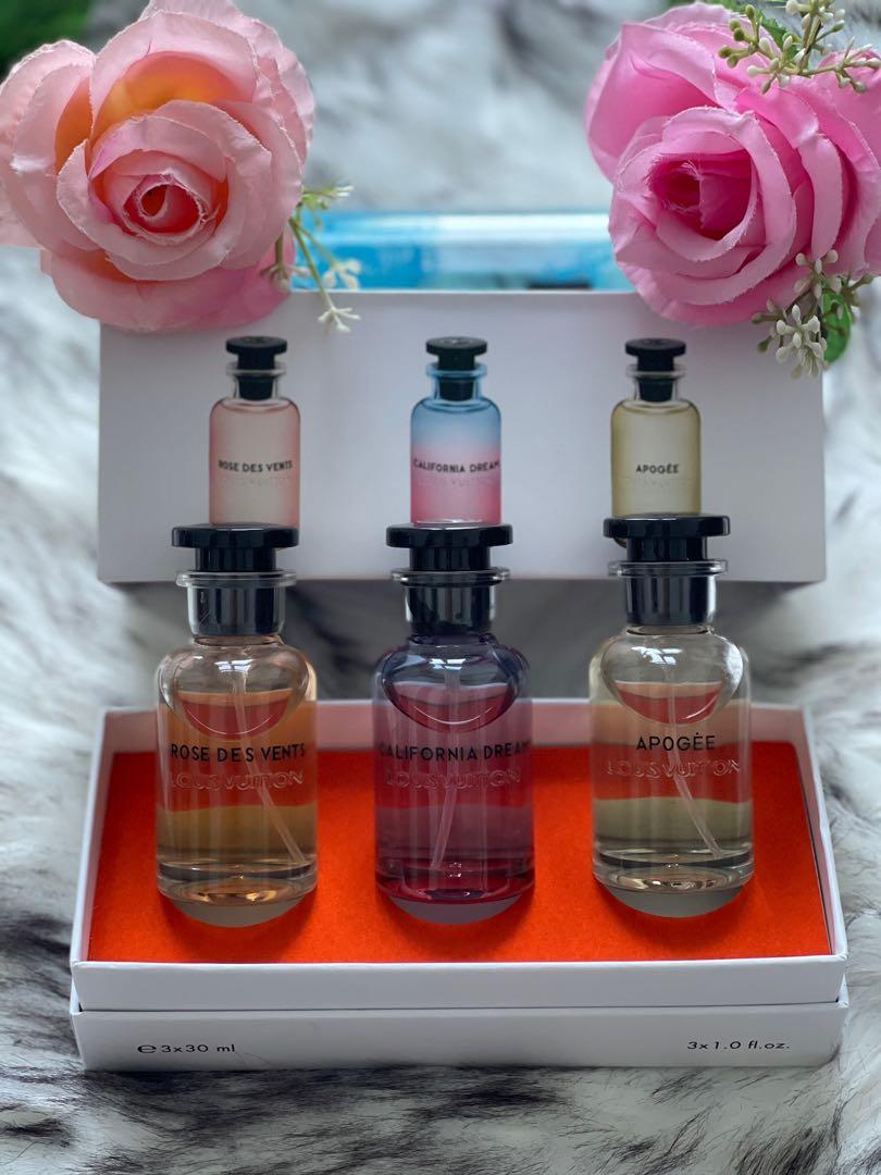 Lv perfume miniature gift set