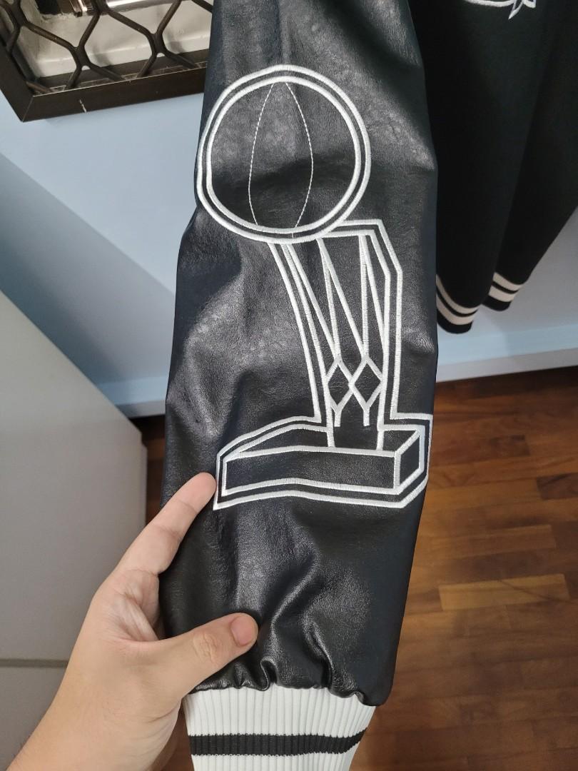 Louis Vuitton x NBA Black Varsity Jacket