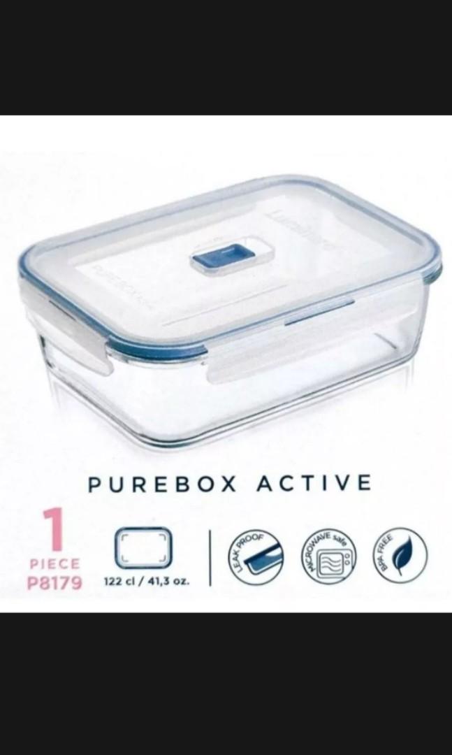 Luminarc Glass Food Container Pure Box Active, TV & Home Appliances