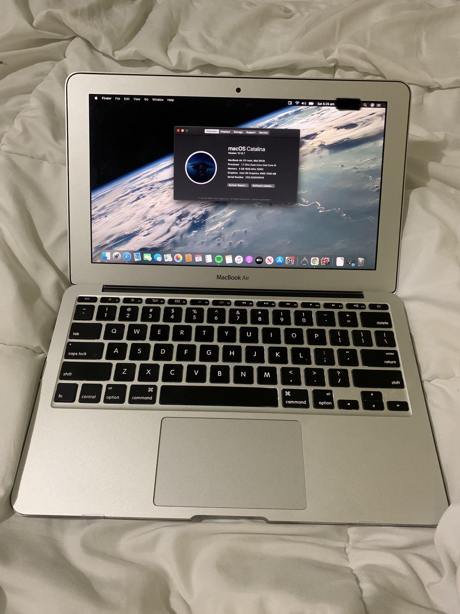 Macbook air 11インチ 2012