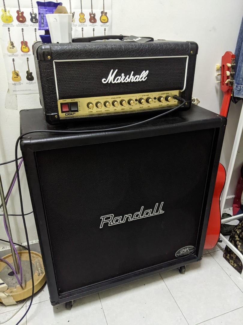 Marshall dsl 20 sales head and cab