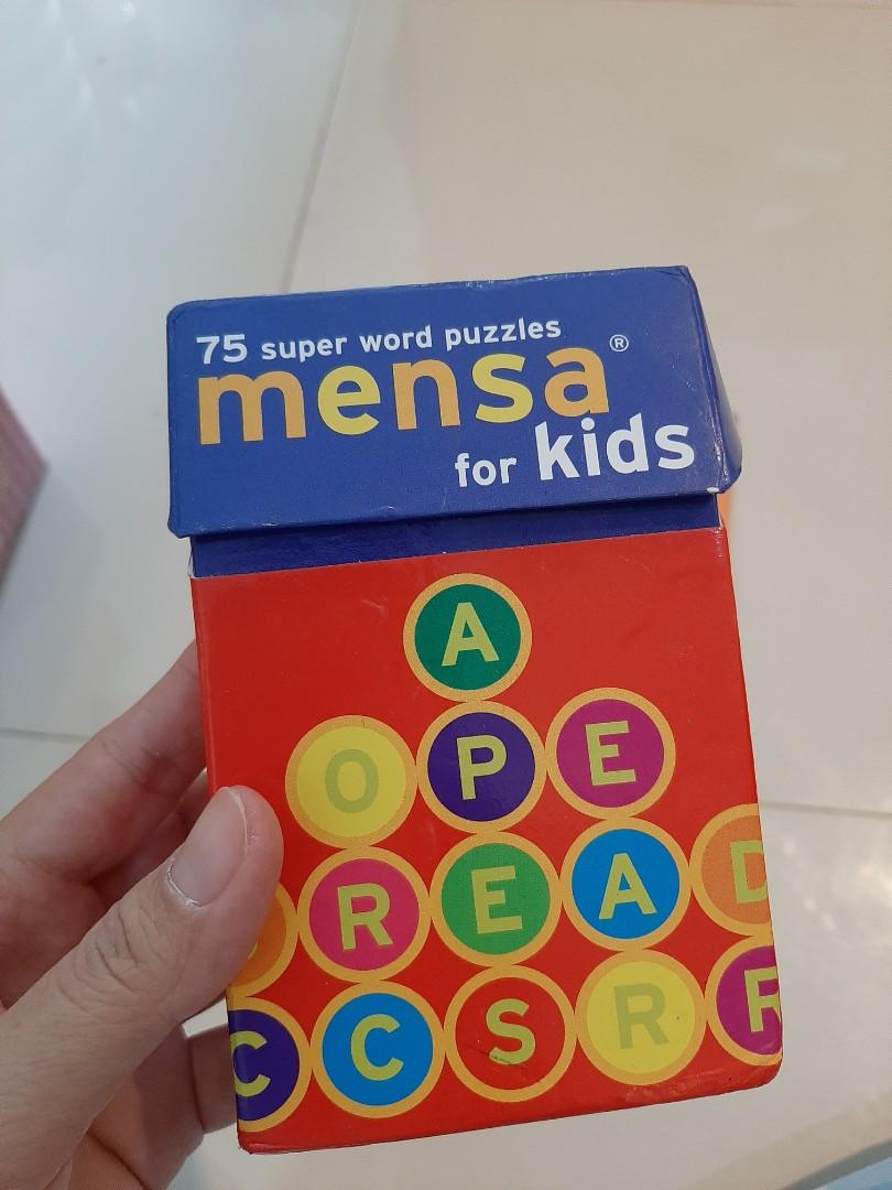 Mensa for kids, Buku &amp; Alat Tulis, Buku Anak-Anak di Carousell