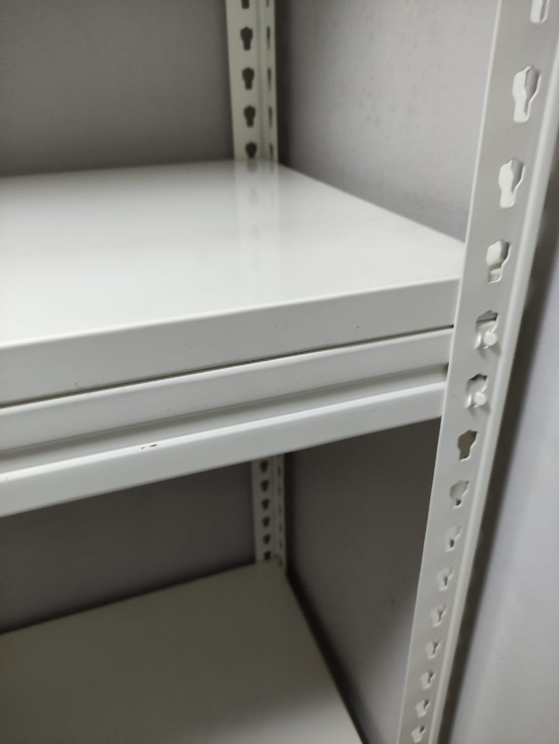 Metal Boltless Rack for Bomb Shelter, Furniture & Home Living