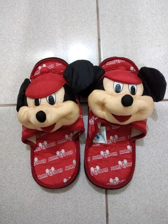 Mickey Mouse bedroom house slippers slipper (Category: Slippers & Slides) located in Caloocan City. Submitted by mama_mia20 (Listing ID 1155240913, Image 2). Description: Brand new. House slippers. Cute .