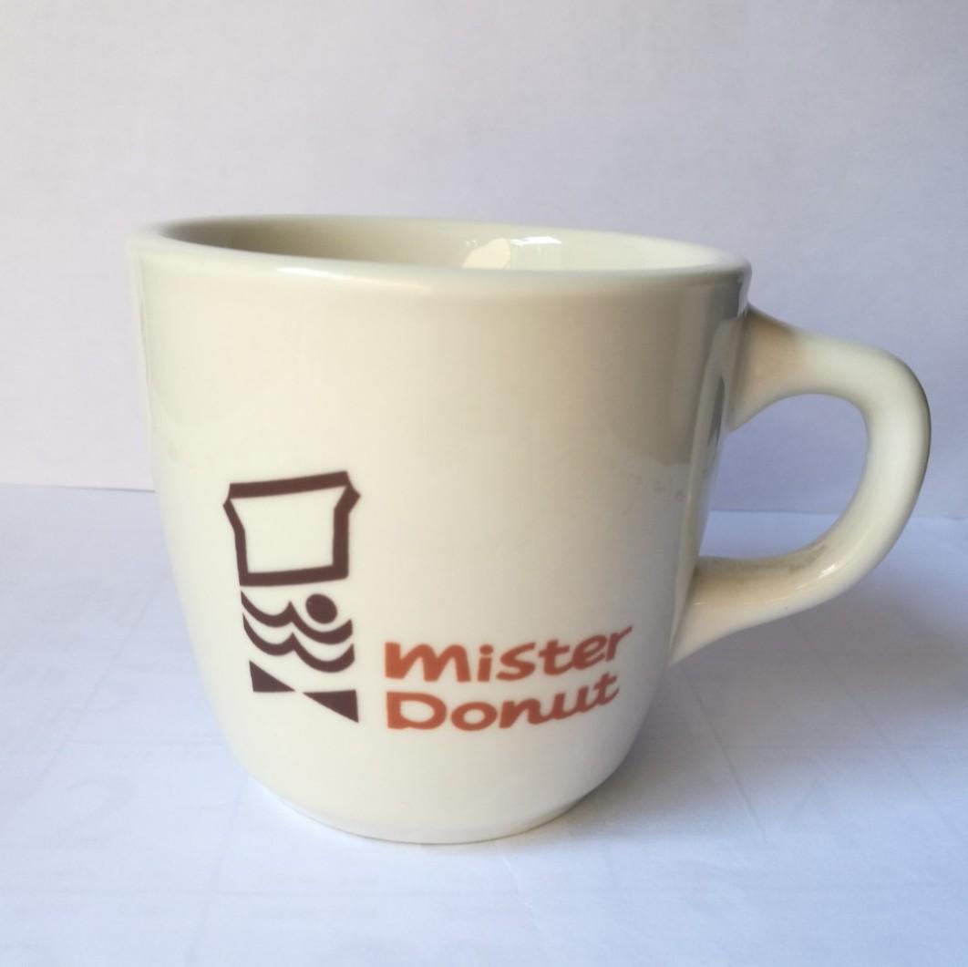 Mister Donut 35th Anniversary White Mug Cup 