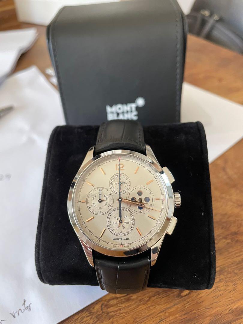 Montblanc heritage chronométrie sales chronograph quantième annuel 114875