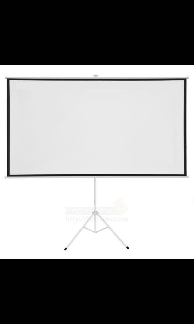 Movie Projector Screen 110”, Furniture 