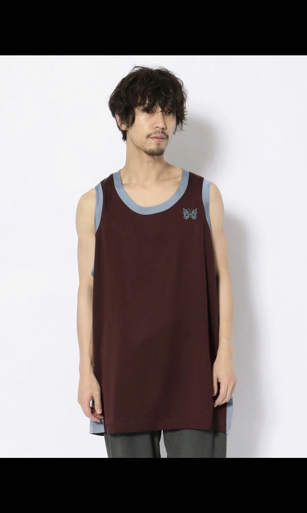 Needles ニードルス　タンクトップ　M 中古・古着通販】Needles (ニードルズ) サイドラインタンク