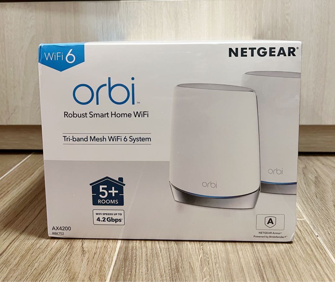 新品・未開封  NETGEAR Orbi WiFi 6 Mini AX42003