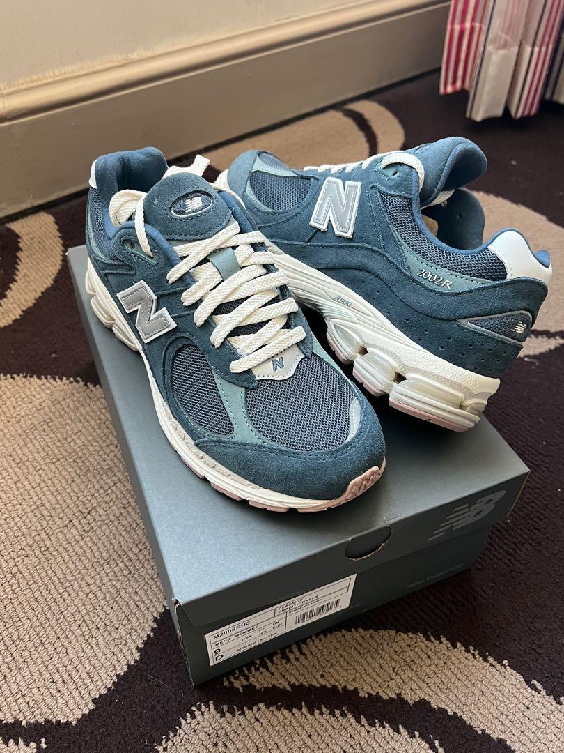 New Balance 2002r Suede Pack Marathon Blue, Men's Fashion, Footwear,  Sneakers on Carousell