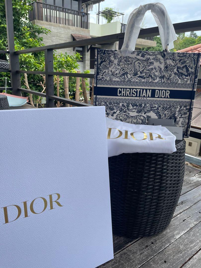 Dior Unboxing  Book Tote Pink Toile de Jouy 