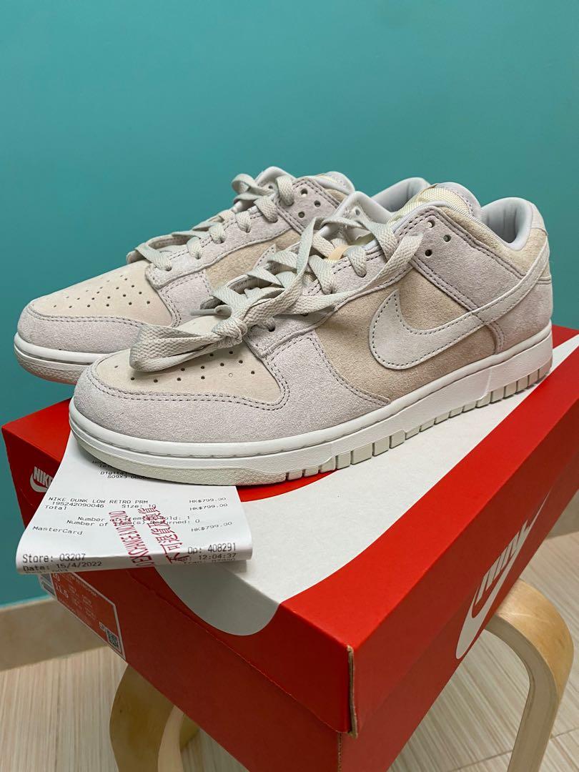 Nike Dunk Low Premium Vast Grey (US10), 男裝, 鞋, 波鞋- Carousell