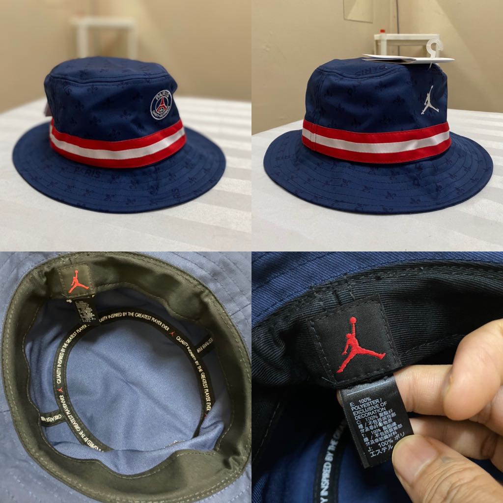 Nike Jordan x PSG official Bucket Hat, Men's Fashion, Watches   Accessories, Cap  Hats on Carousell