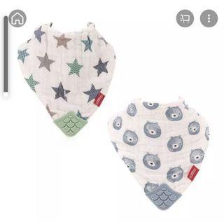 Nuby bib with teether