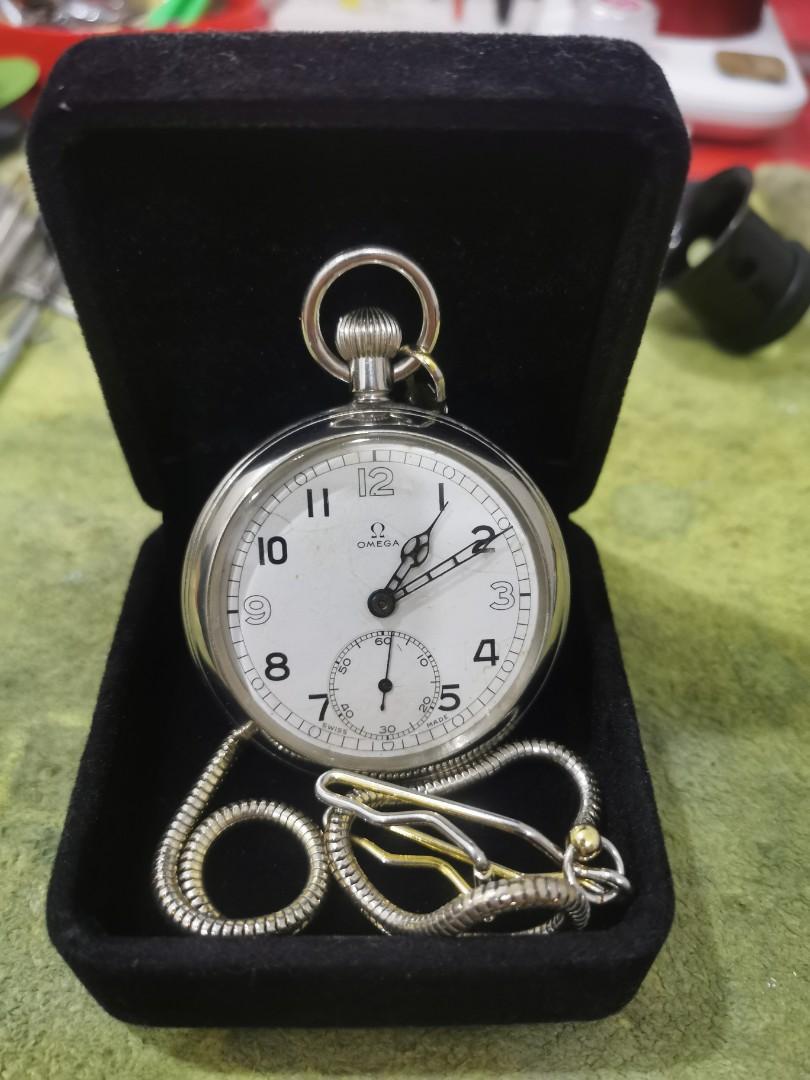 omega pocket watch, Men's Fashion 