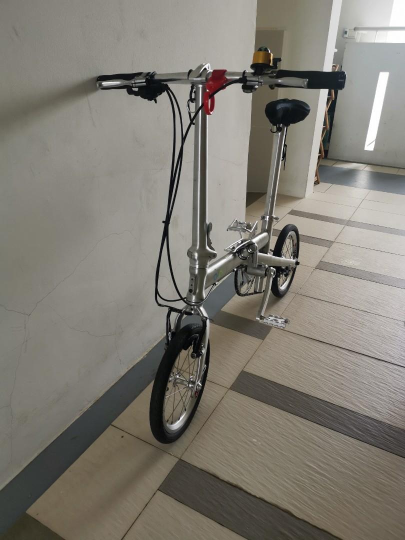 Otd folding online bike