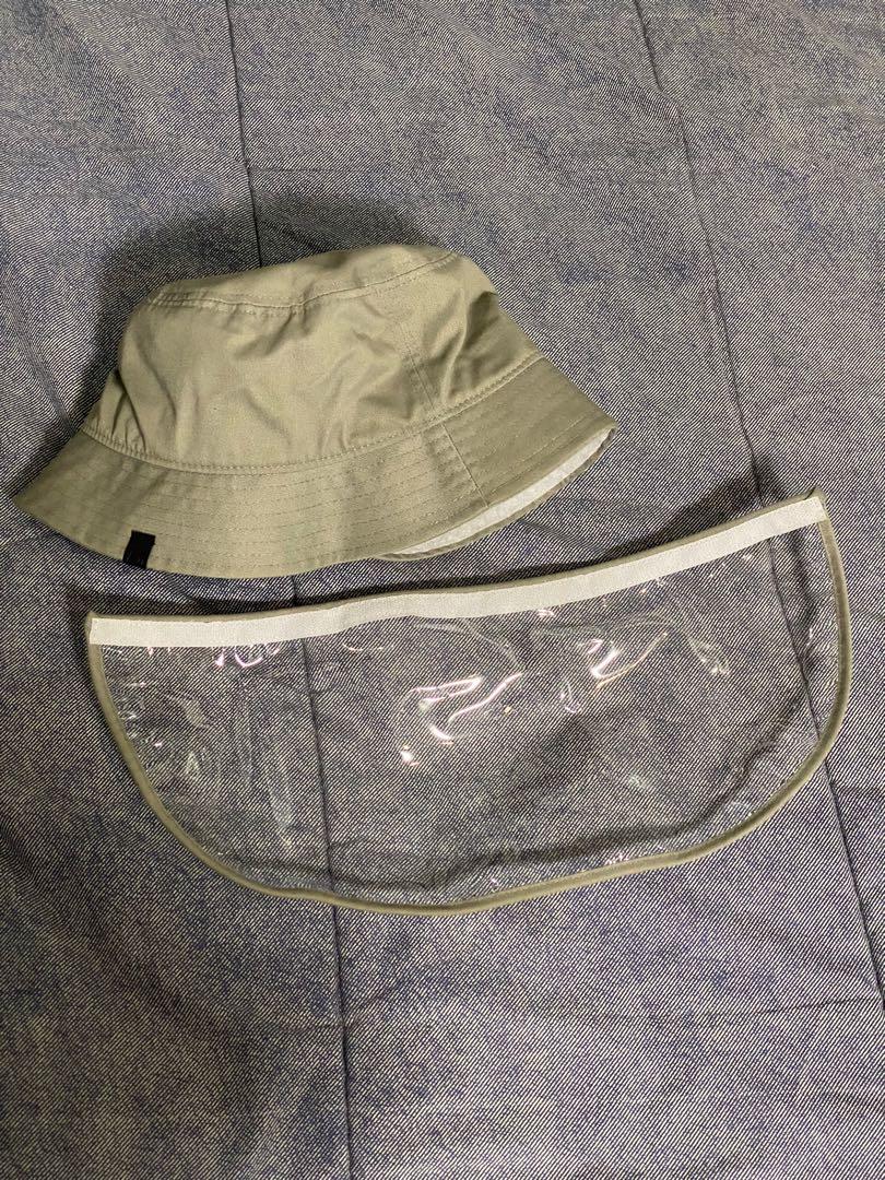 Penshoppe bucket hat with face shield 
