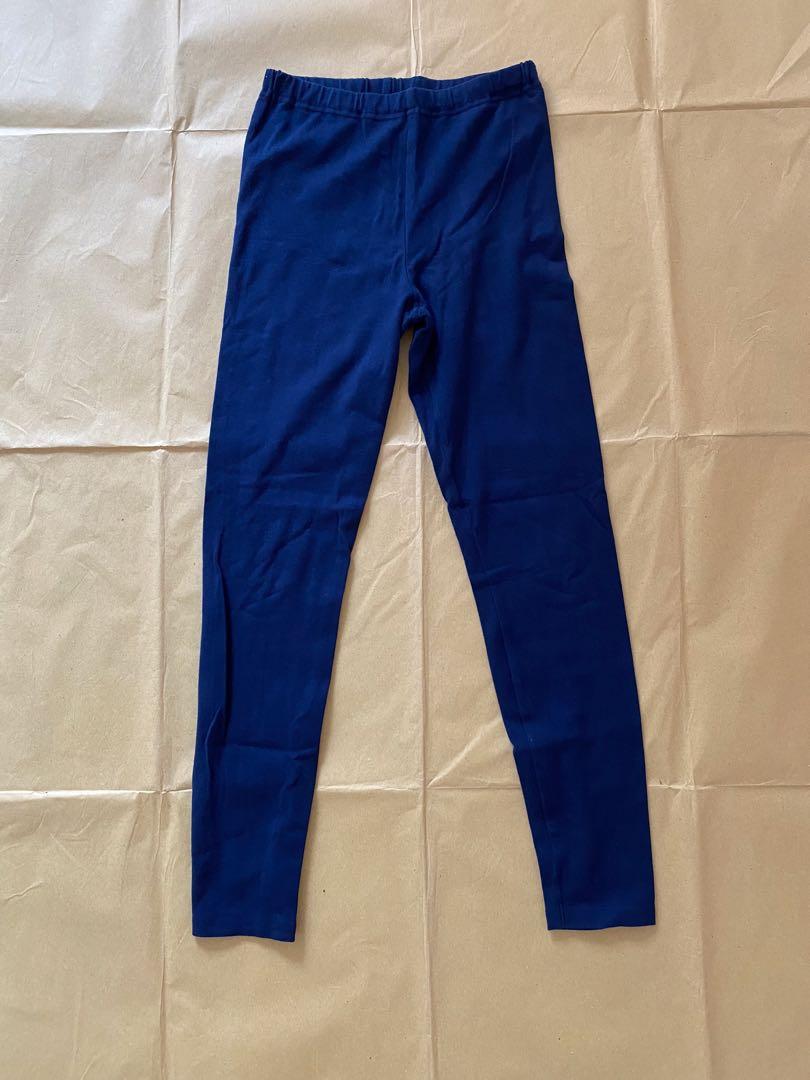 PLAIN NAVY BLUE LEGGINGS, Babies & Kids, Babies & Kids Fashion on Carousell