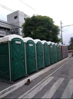 Portable toilets for events, construction, rallies