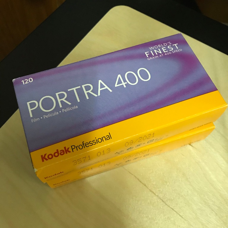 Portra 400 [120/medium format] film 12/roll, Photography, Cameras on