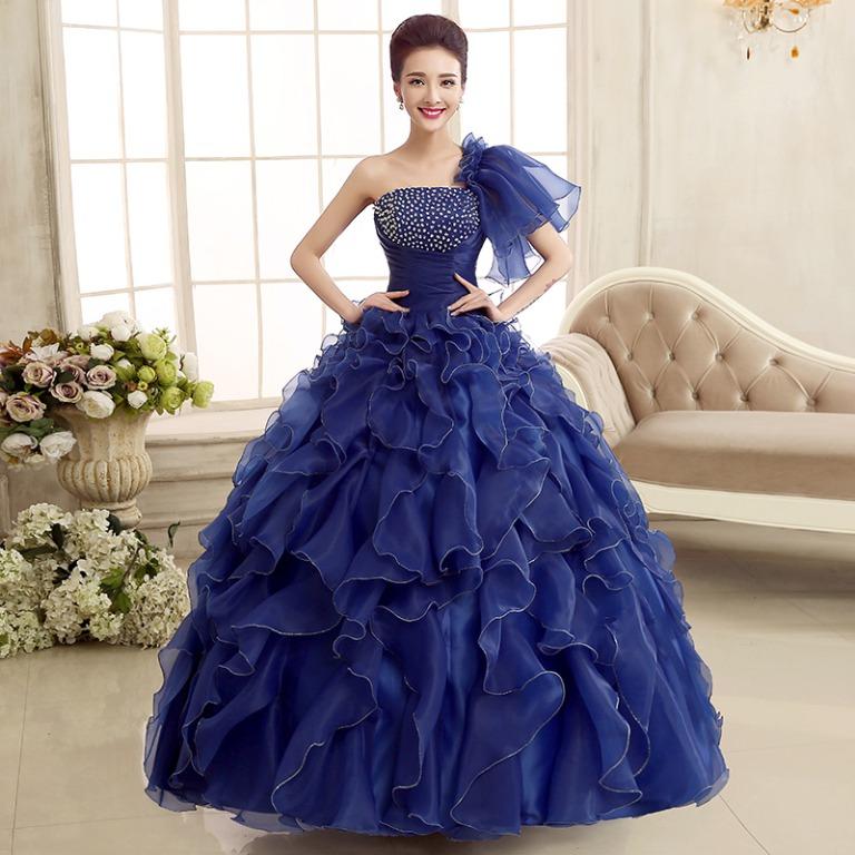 White and purple prom dress deals