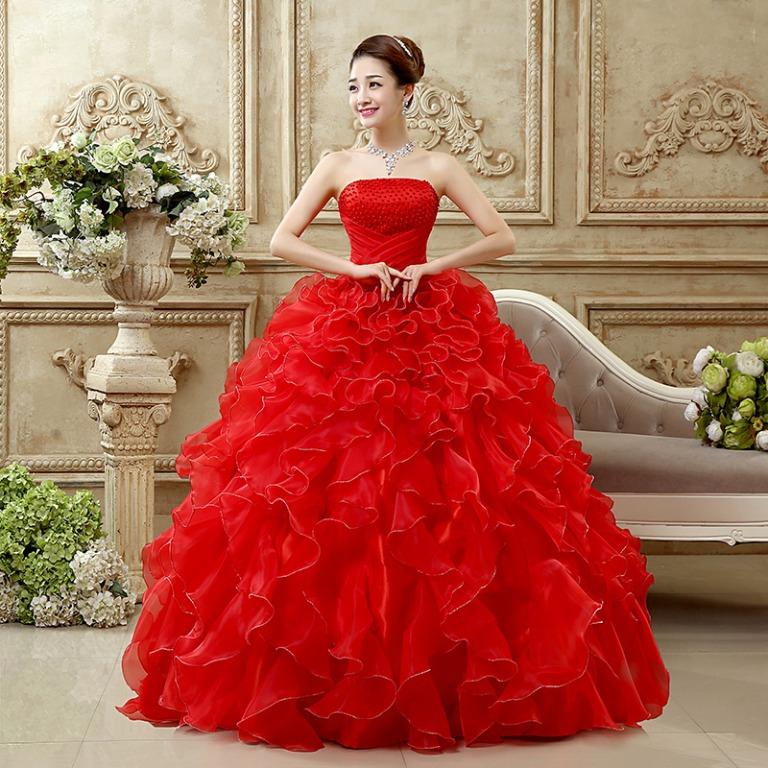 Red and sales purple dresses