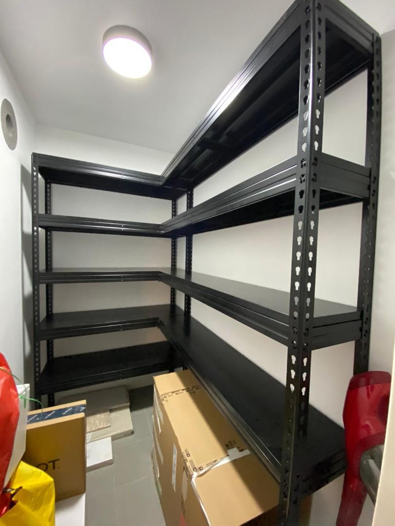 Premium Metal Boltless Rack for HDB, BTO, Bomb Shelter, Boom Shelter