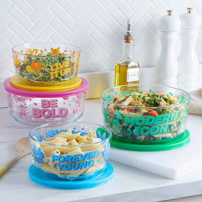 Pyrex 8Piece Disney Decorated Food Storage Set, Furniture & Home