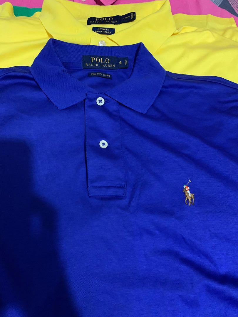 Ralph Lauren Pima Soft Touch Polo Shirt, Men's Fashion, Tops & Sets,  Tshirts & Polo Shirts on Carousell