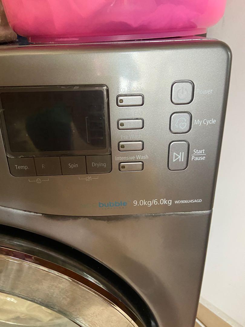 Samsung Ecobubble washing machine, TV & Home Appliances, Washing