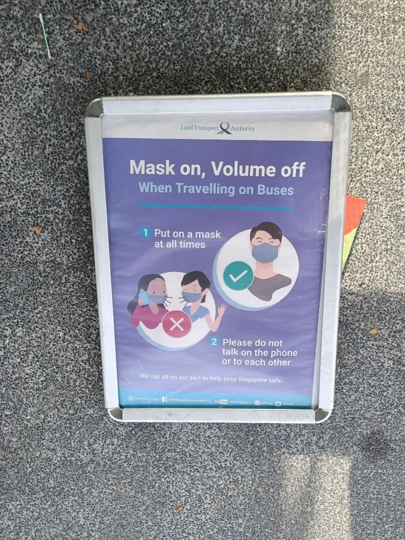 SBS notice board with poster, Bulletin Board, Looking For on Carousell