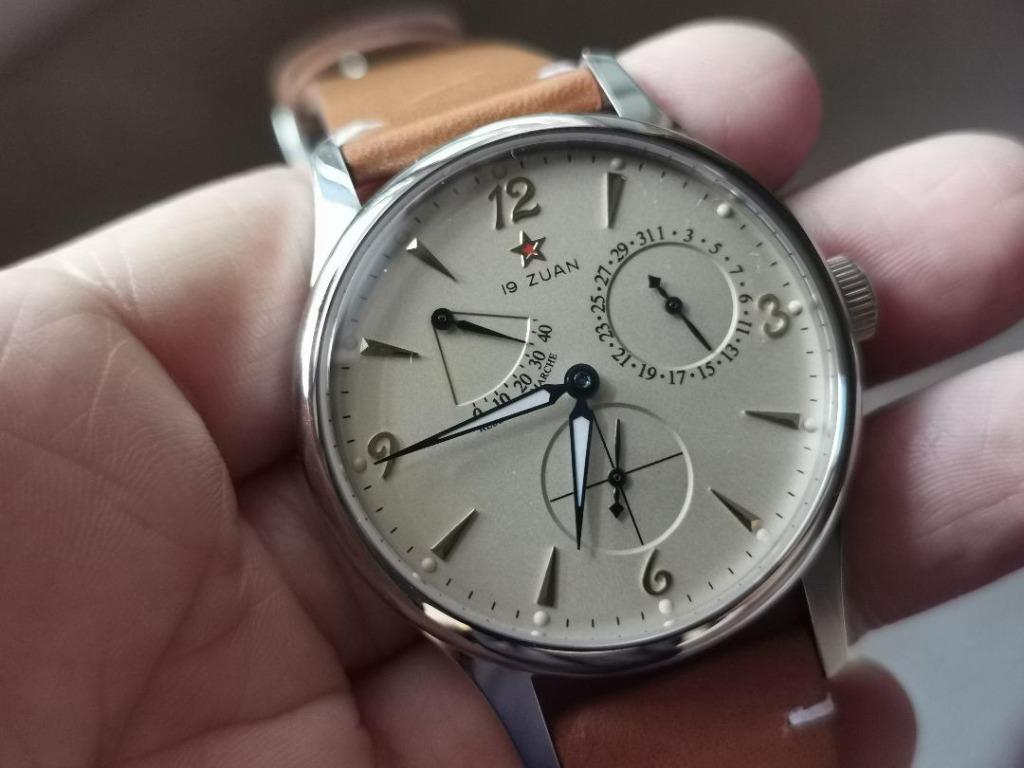 Seagull 19 Zuan Red Star Jaeger - LeCoultre Homage seiko, Luxury, Watches  on Carousell