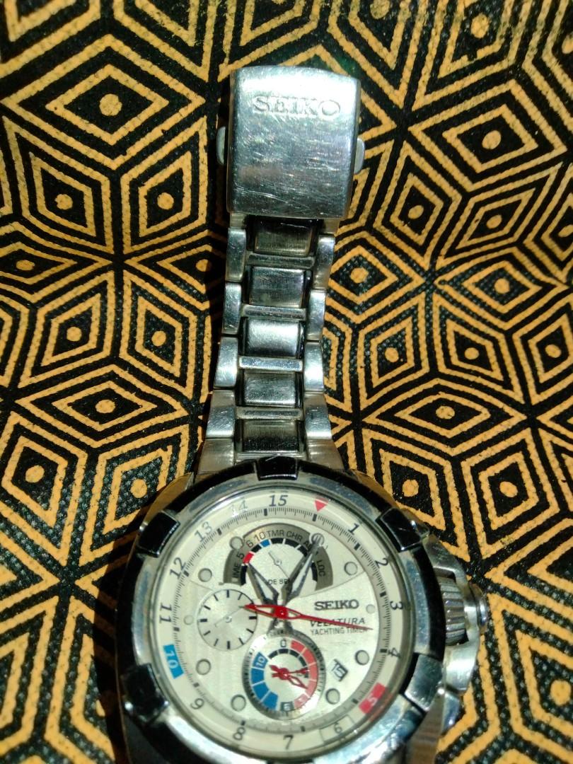 Jam Bekas Jadul SEIKO VELATURA non ori Fesyen Pria Jam Tangan