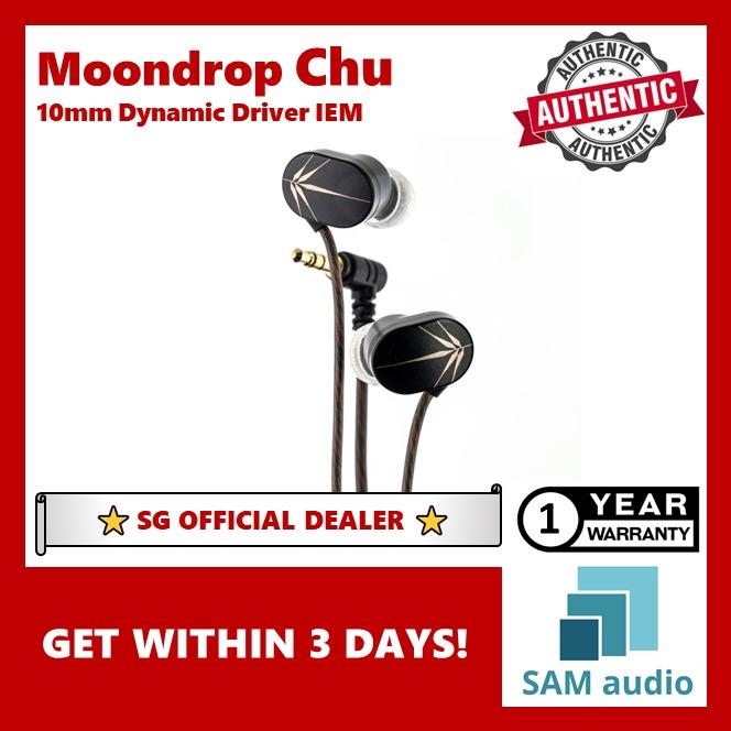 MoonDrop CHU Earphone Dynamic IEMs 10mm High-Performance Dynamic Earbuds