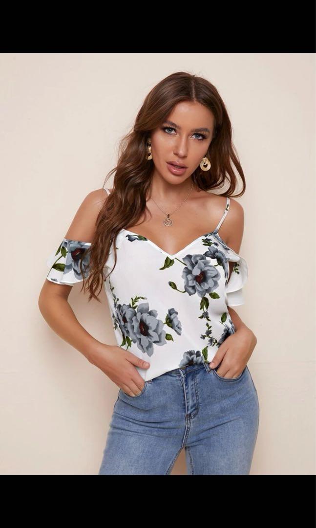 Off shoulder cami top sales