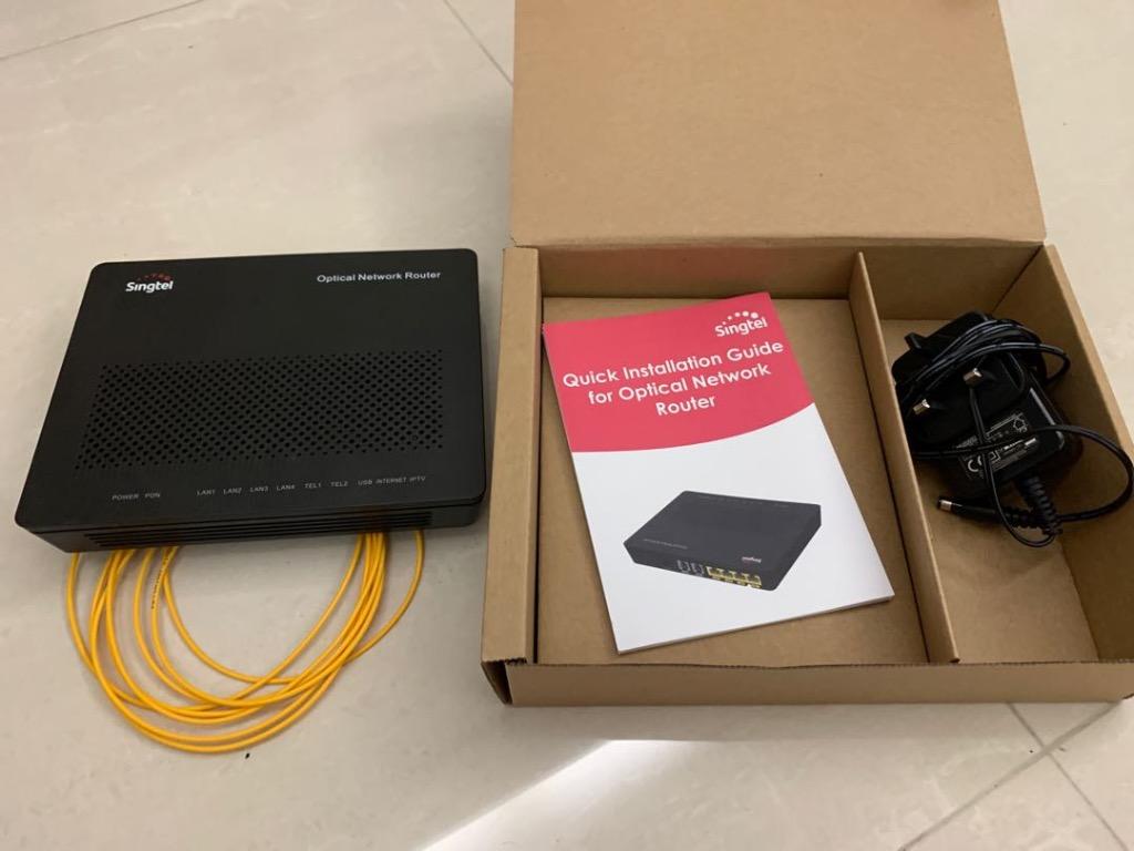 Singtel Optical Modem | Huawei HG8244H ONR | Brand New Condition in Box ...