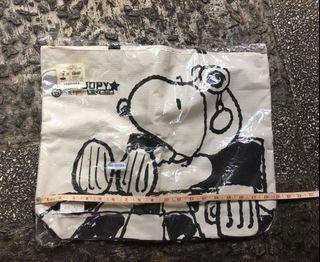Snoopy Peanuts Tote Bag with Zipper